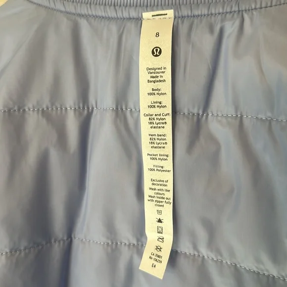 LULULEMON Lululemon Non-Stop Bomber Reversible
Lavender Dusk NWOT - Picture 13 of 13